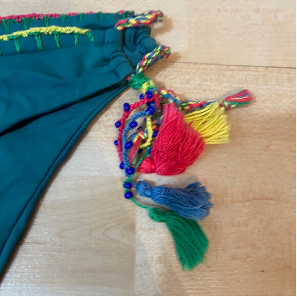 Anjuna boho women’s bikini bottoms made in Italy size small - Picture 3 of 10